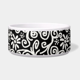 Comedero Flor blanca y flor negras Flores Flores giratorias