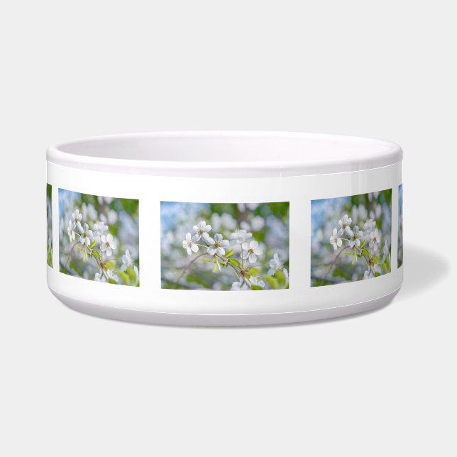 Comedero Flor de cerezo blanco (Frente)