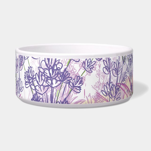 Comedero Flor de lavanda (Frente)