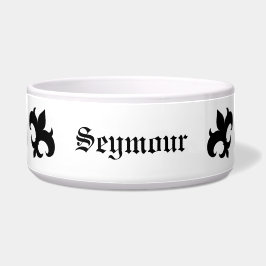 Comedero Flor de lis medieval