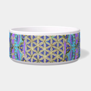 Comedero Flor De Vida - Mandala Estilo India 2