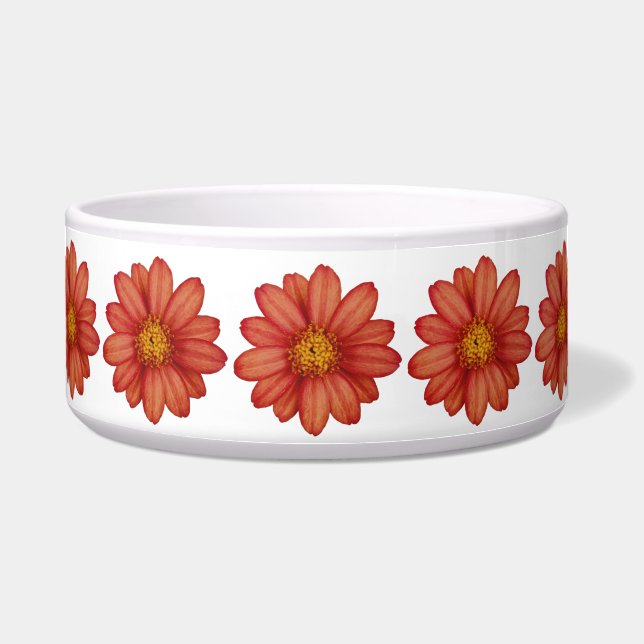 Comedero flor roja (Frente)