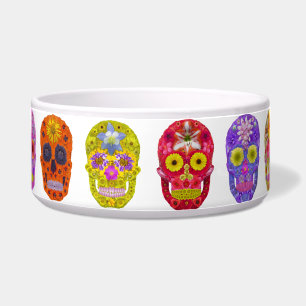 Comedero Flor Skulls