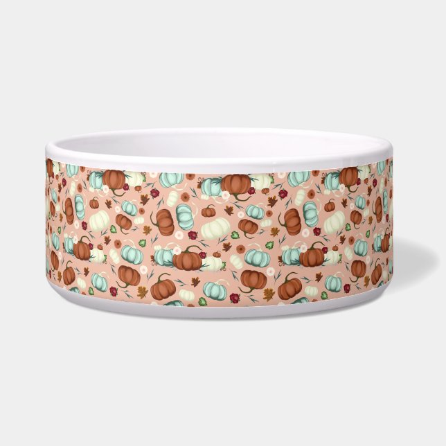 Comedero Floral de calabaza de otoño (Frente)