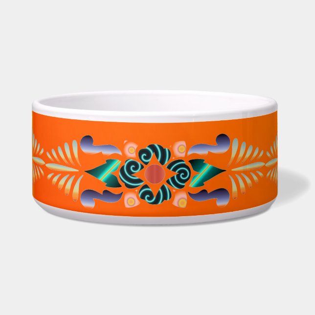 Comedero Floral Pet Bowl (Frente)
