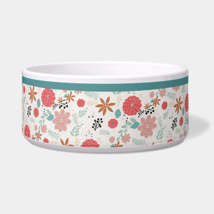 Comedero Floral Pintado