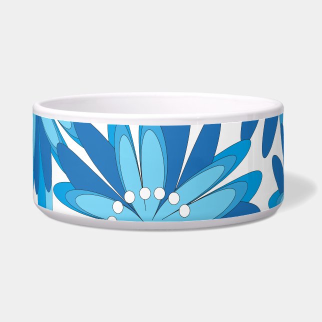 Comedero Flores azules originales (Frente)