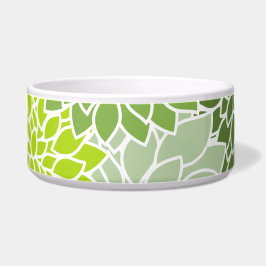 Comedero Flores Dahlia, Patrón De Flores, Dahlia Verde