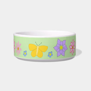 Comedero Flores de Día de las Madres y Mariposas Estampadas