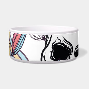 Comedero Flores Lily Skulls: Boho Vintage.