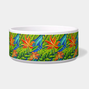 Comedero Flores tropicales una