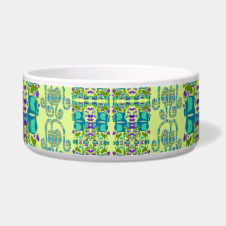 Comedero Flores variadas en forma de taza