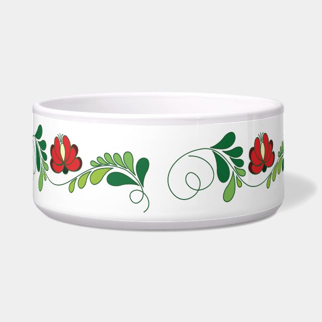 Comedero Folleto tradicional matyo de Hungría (Frente)