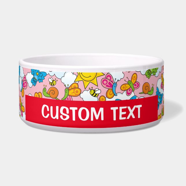 Comedero Fondo de animales para bebés (Frente)