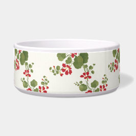 Comedero Fondo de Crema de Nasturcio Rojo