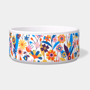 Comedero Fondo floral multicolor exótico-32939