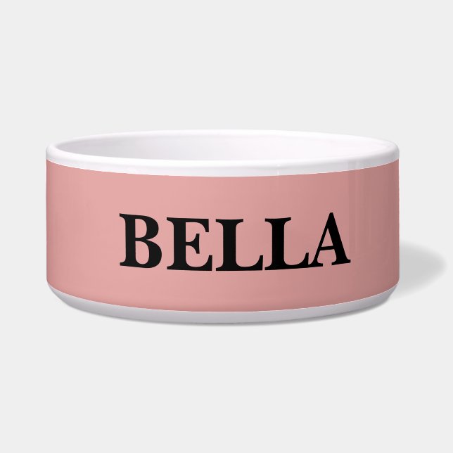 Comedero food bowl | food bowl | personalized (Frente)