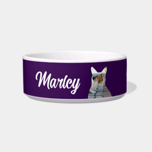 Comedero Forma de foto de gato cerámica 