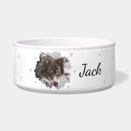 Comedero Foto de Perro Personalizada