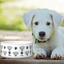 Comedero Foto de perro personalizada