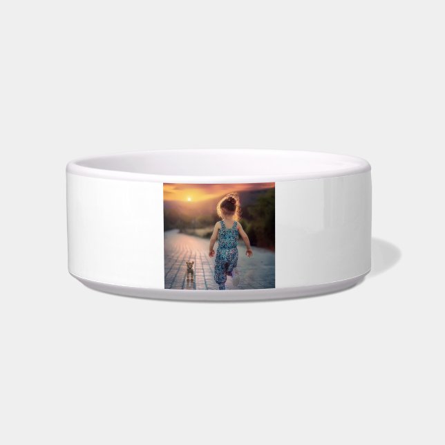 Comedero Foto personalizada personalizada (Frente)