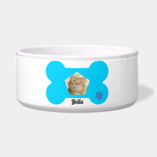 Comedero Foto personalizado, nombre personalizado, Mascota