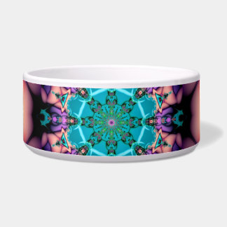 Comedero Fractal Mandala Floral Psicodelia