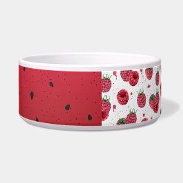 Comedero frambuesas jugosas frescas