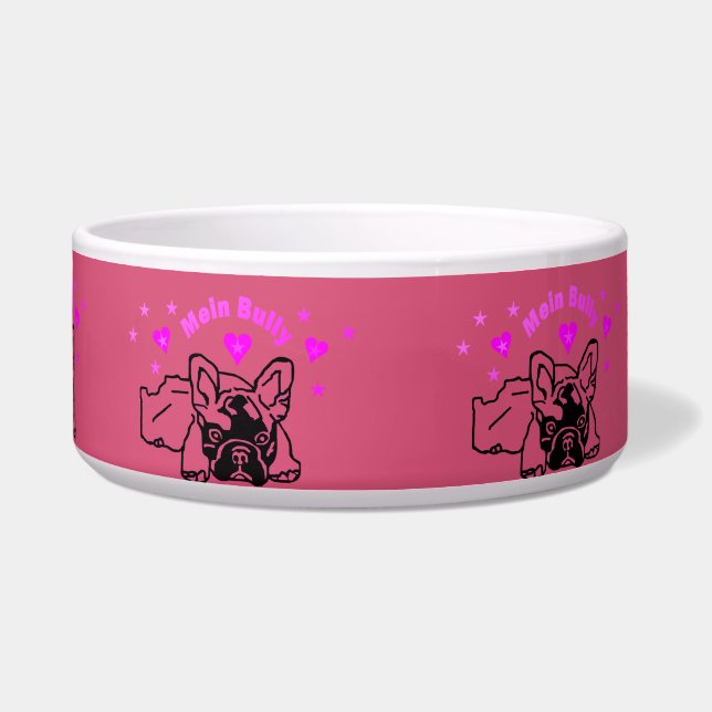 Comedero Französische Bulldoggen Hundenapf Napf (Frente)