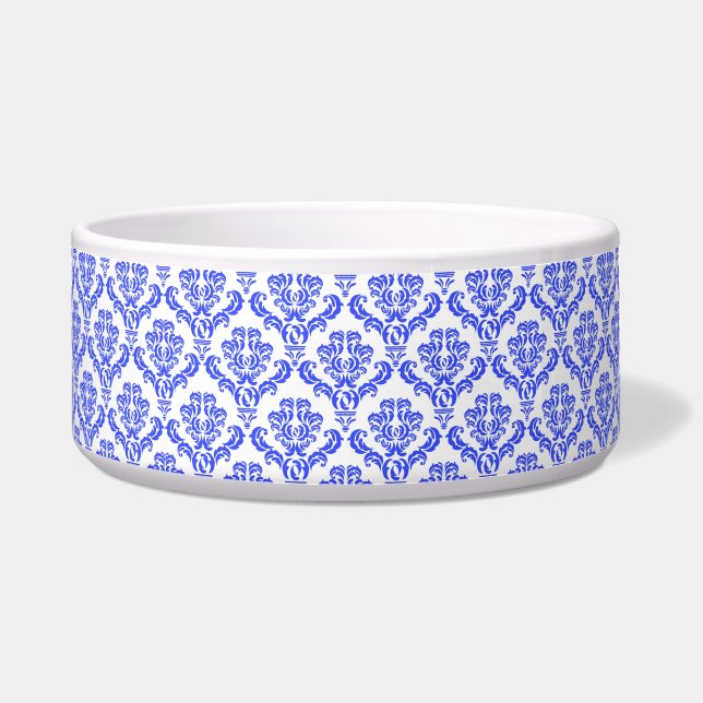 Comedero Frasco de jengibre azul chinoiserie deldamask patr (Frente)