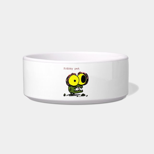Comedero Freaky Pea Pet Bowl (Frente)