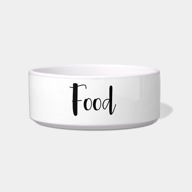 Comedero Fun script mascota feed bowl (Frente)
