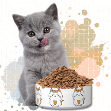 Funny Cat Personalizado Mascota personalizado alim