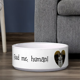 Comedero Funny Personalizable Ceramic Pet Bowl