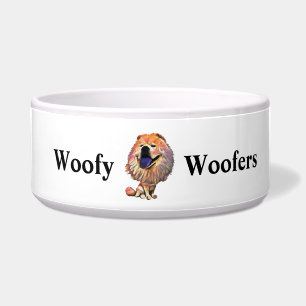 Comedero Funny Personalizado Chow Chow Dog Bowl