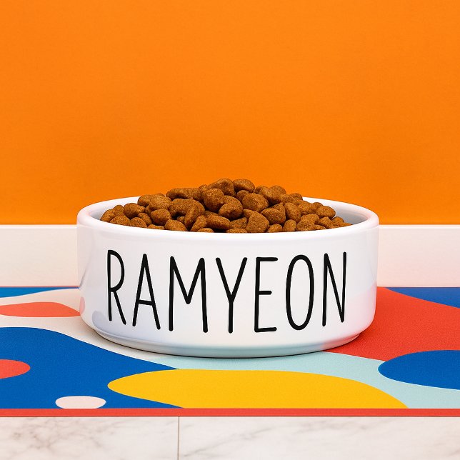 Comedero Funny Ramyeon Dog (Funny Ramyeon Dog Bowl
)