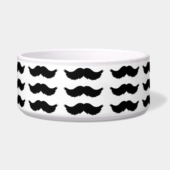 Comedero Furry Black Mustache (Frente)