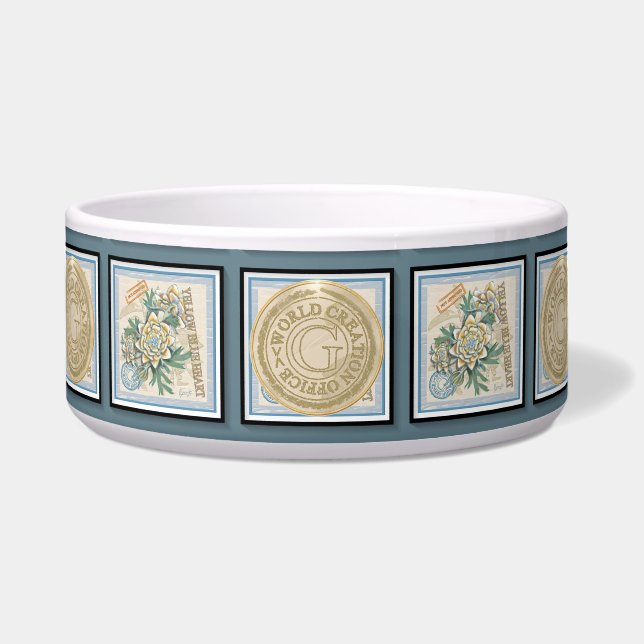 Comedero G Creación Oficina de la flor amarilla (Frente)