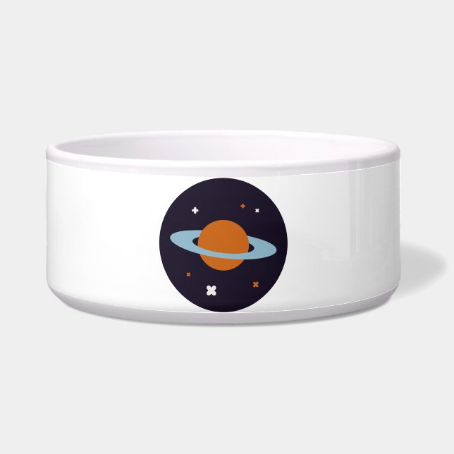 Comedero Galaxia estrella del universo de la órbita planeta (Frente)