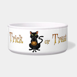 Comedero Gatito del truco o de la invitación