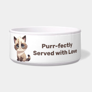 Comedero Gato - Bolos de mascotas grandes