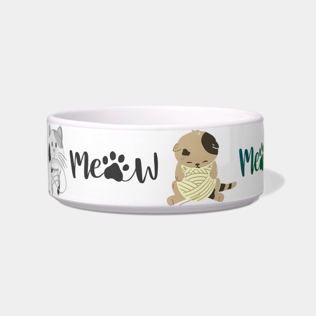 Comedero gato colorido (Frente)