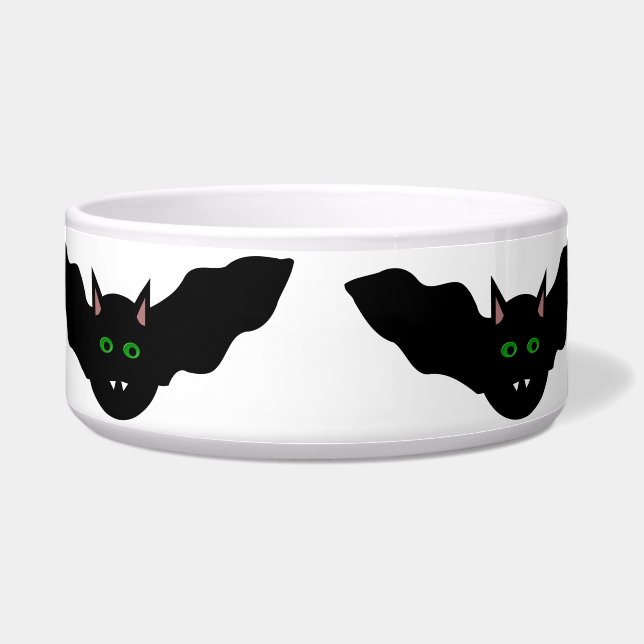 Comedero Gato de vampiro frente al tazón de perro de Hallow (Frente)