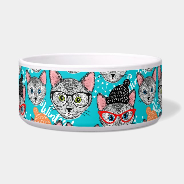 Comedero Gato en el gorra (Frente)