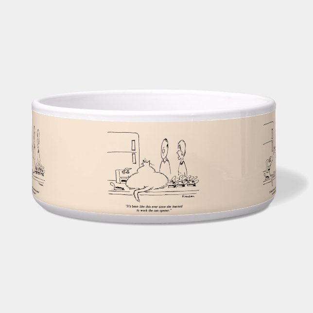 Comedero Gato gordo (Frente)