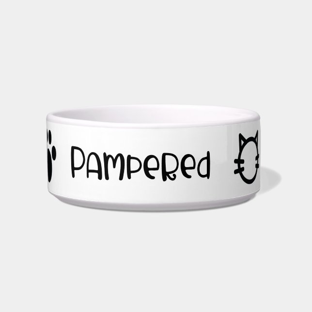 Comedero Gato mimado (Frente)