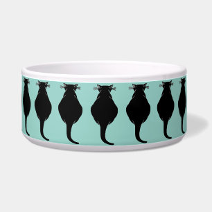 Comedero Gato negro grande