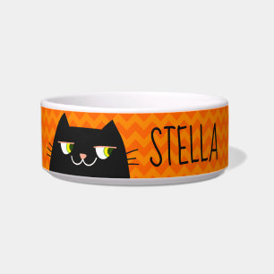 Comedero Gato negro personalizado