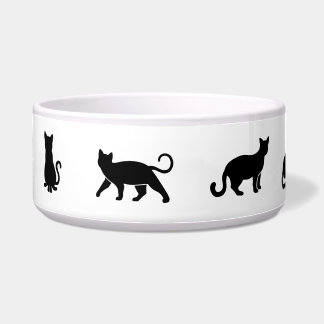 Comedero Gato negro simple