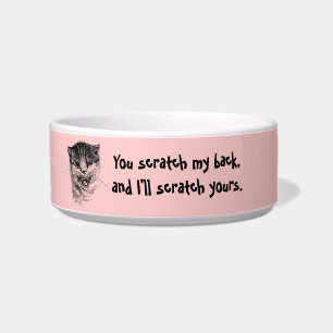 Comedero Gato personalizado diciendo Añadir la foto elegir 